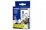 Brother TZ223 Laminated Blue on White Tape - 9mm x 8m (Genuine)