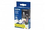 Brother TZ315 Laminated White on Black Tape - 6mm x 8m (Genuine)