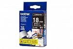 Brother TZ345 Laminated White on Black Tape - 18mm x 8m (Genuine)