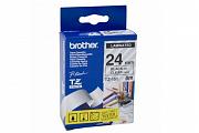 Brother PT-9500PC Laminated Black on Clear Tape - 24mm x 8m (Genuine)