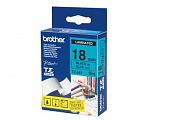 Brother PT-9500PC Laminated Black on Blue Tape - 18mm x 8m (Genuine)